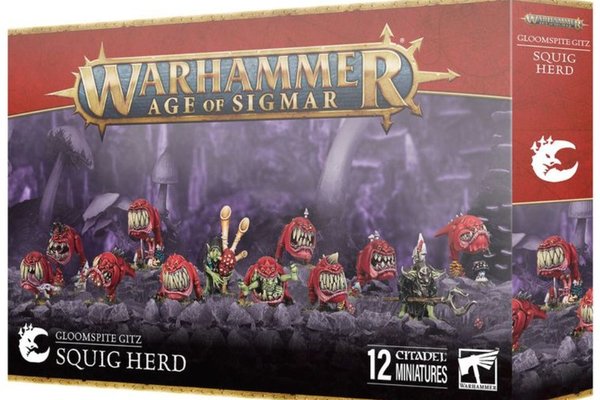 Warhammer Gloomspite Gitz - Squig Herd Set