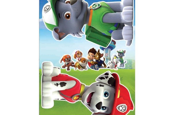 Decor perete autoadeziv Paw Patrol