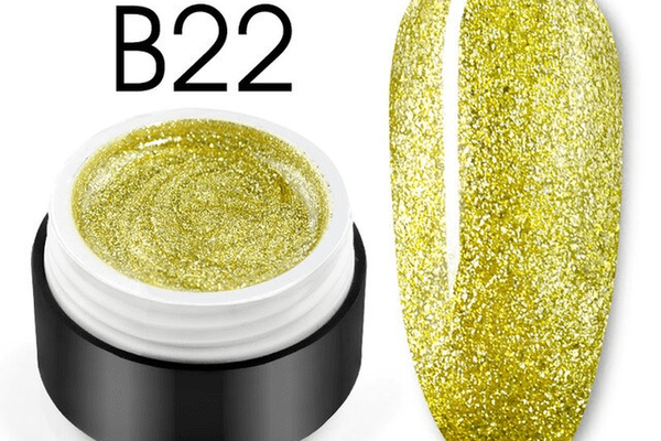 Shiny Platinum Color Gel B22 - B21