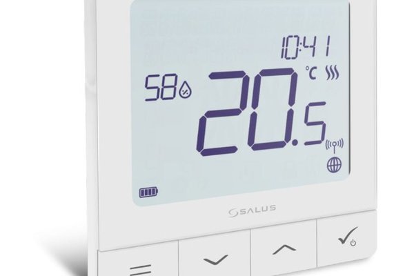 Termostat Wireless Salus SQ610RF Quantum IT600 - Control Inteligent al Incalzirii