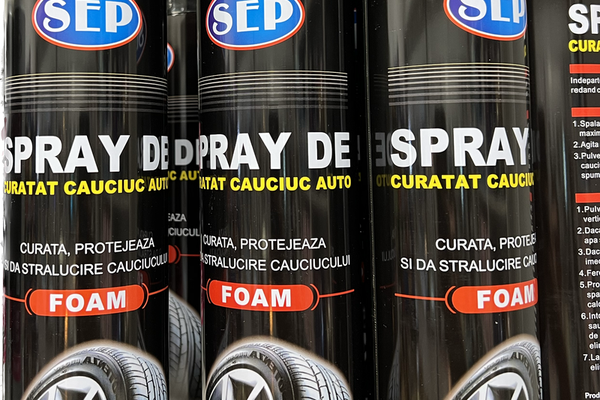 Spray - Spuma ingrijire anvelope si jante  SEP 650ml (1buc)