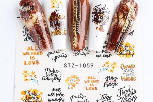 Tatuaj decor unghii STZ-1059