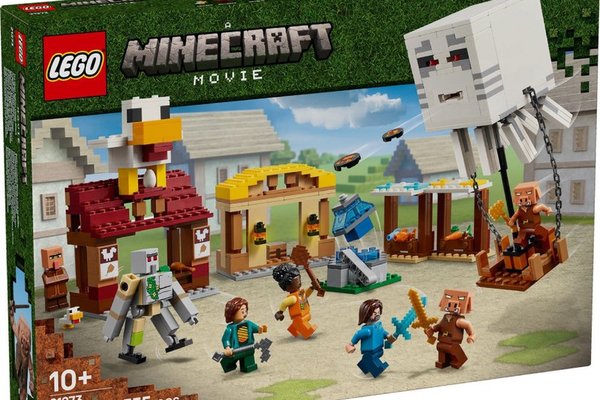 Lego Minecraft - Atacul Baloanelor Ghast asupra Satului (21273)