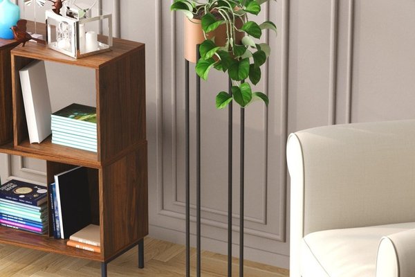 Ghiveci decorativ GED024B Cupru 23x108x23 cm