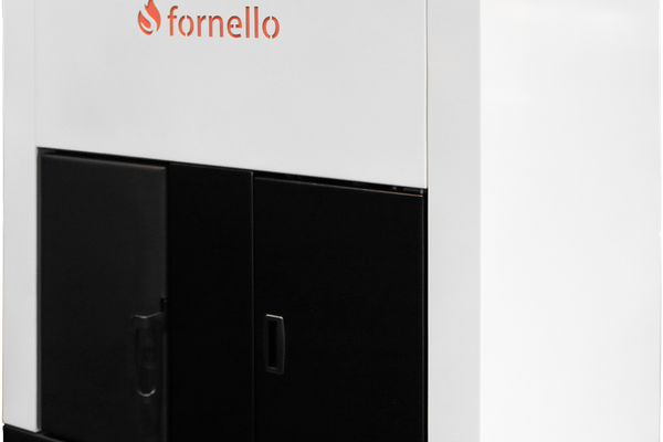 Centrala pe peleti Fornello Eco Energy 35 kW cu automatizare si afisaj digital