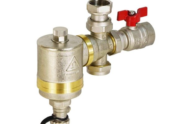 Filtru antimagnetita 1", IBF-09, 90 l/min, bara magnetica 9000 Gauss, inox, pentru sisteme de incalzire si solare, IBO Polonia