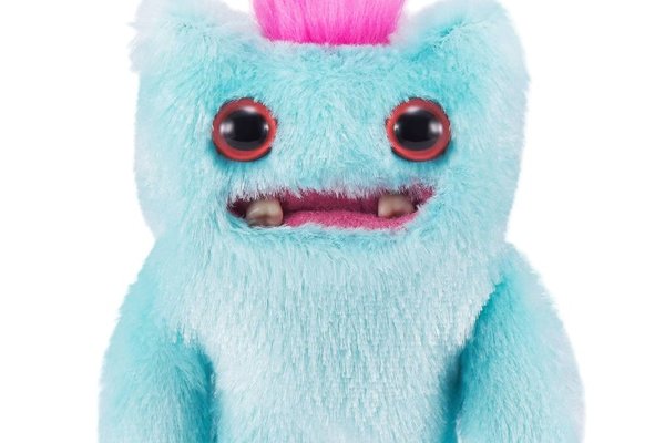 Fuggler Bebe ciudatei, S4 Wide Eyed Weirdo, figurina de plus Teal, 9 cm