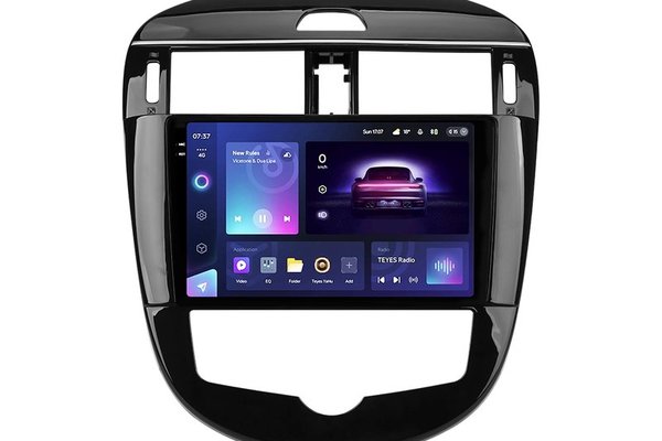 Navigatie Auto Teyes CC3 2K 360° Nissan Pulsar 2014-2018 6+128GB 9.5" QLED Octa-core 2Ghz, Android 4G Bluetooth 5.1 DSP