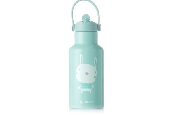 Termos Jane pentru Lichide, 350 ml, Otel Inoxidabil, Mentinere Temperatura 12 Ore, Fara BPA, Certificat EN, Mint