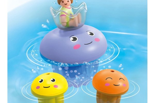 Aqua si Tinti Familie de meduze colorate Playmobil Junior