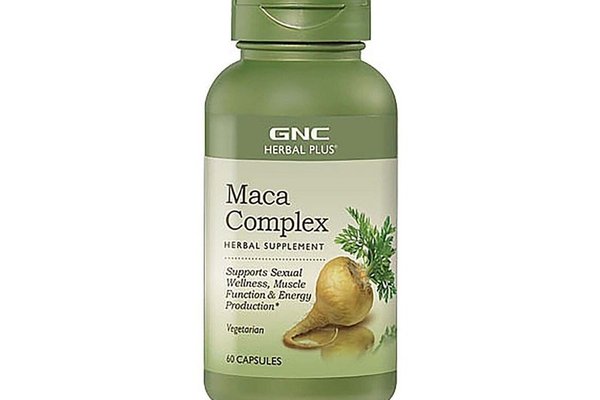 Maca Complex Herbal Plus® de la GNC, 60 capsule pentru energie si vitalitate