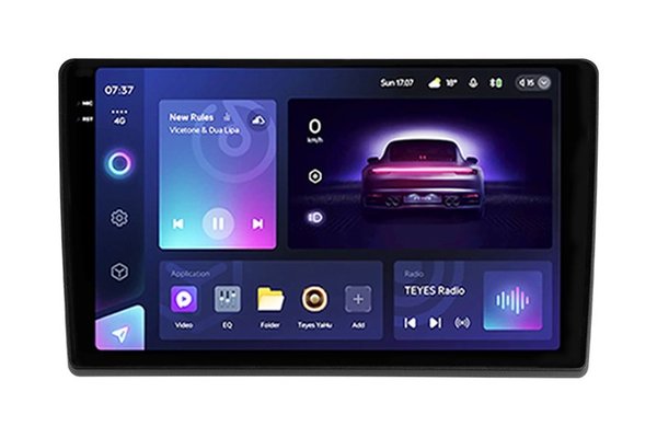 Navigatie Auto Teyes CC3 2K pentru Fiat Ducato 3 (2006-2022) - 4+64GB, 9.5" QLED, Octa-core 2.0GHz, Android