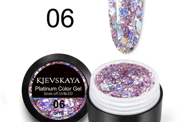 Platinum color gel KIEVSKAYA- 06