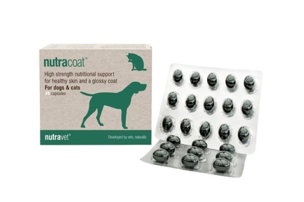 Nutravet Nutracoat Caini & Pisici, 45 capsule