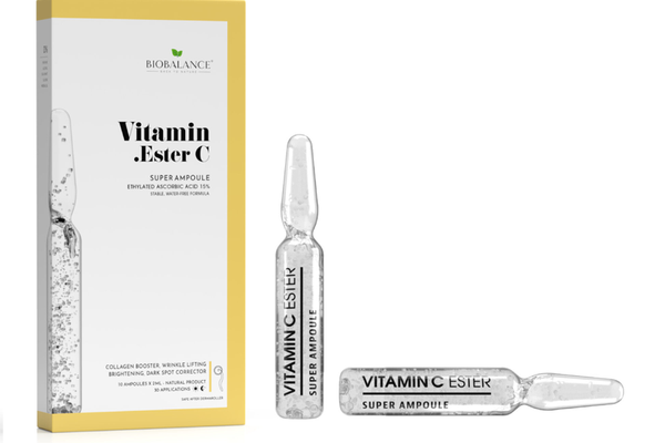 Fiole concentrate cu acid ascorbic 15%, Vitamin Ester C, 10*2 ml, Bio Balance