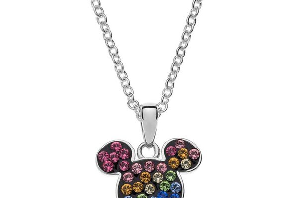 Colier Disney Mickey Mouse - Argint 925 si Cubic Zirconia colorate