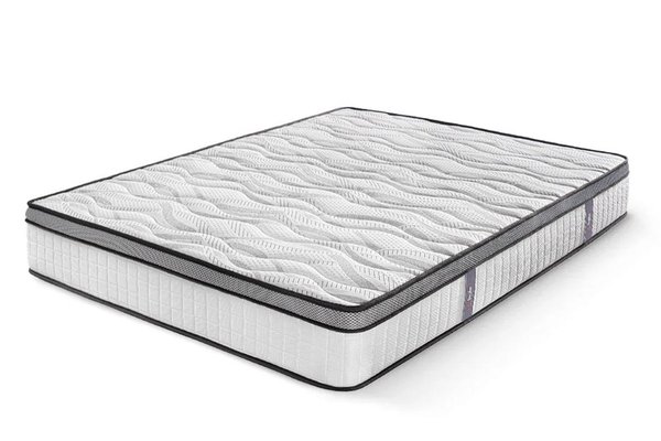 Saltea Ideal Sleep DREAM MEMORY, Arcuri Bonell, spumă poliuretanică fermă, spumă cu memorie, superortopedică, Grosime 26 cm