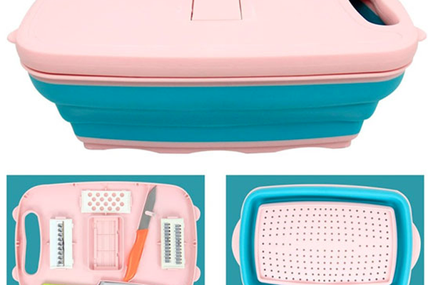 Razatoare pliabila cu accesorii tip caserola