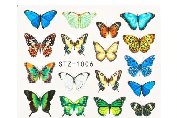 Tatuaj decor unghii stz-1006