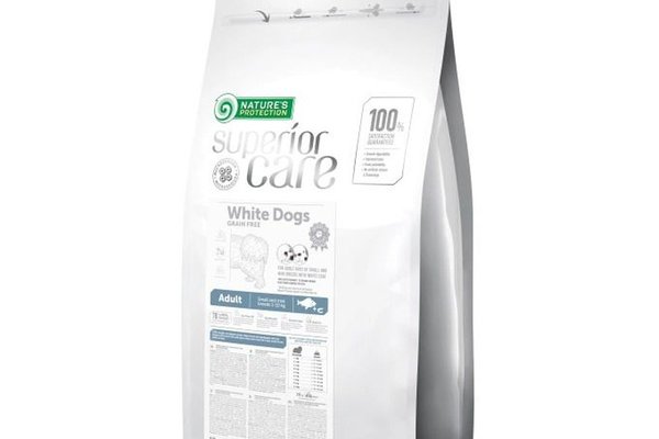 Nature's Protection Superior Care Grain Free White Fish for Small & Mini Dogs, 10 kg