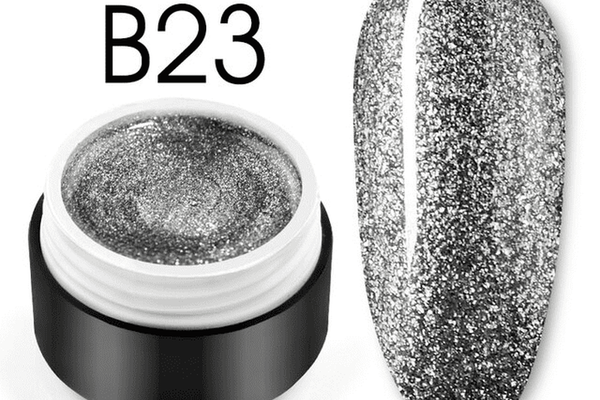 Shiny Platinum Color Gel B23 - B21