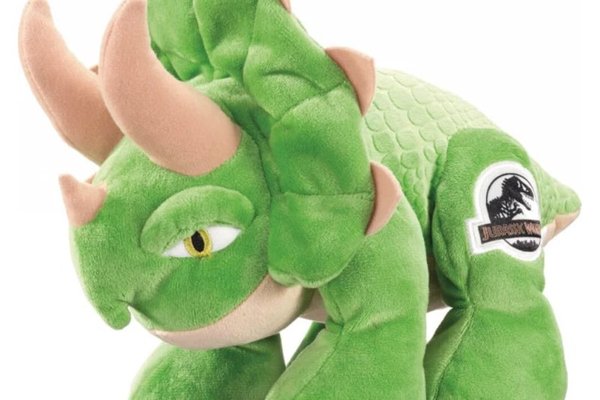 Figurina de Plus Triceratops 25 cm - Jucarie Dinozaur