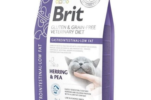 Brit Grain Free Veterinary Diets Cat Gastrointestinal Low Fat, 5 kg
