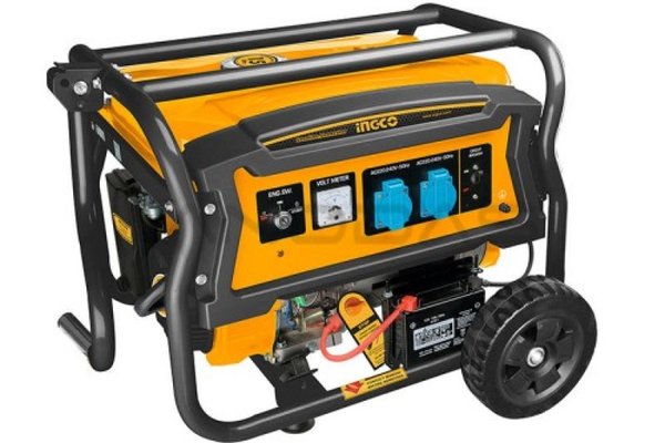 Generator Curent Electric, Ingco GE35006ES, Putere 3500W, Tehnologie AVR, Pornire Electrica