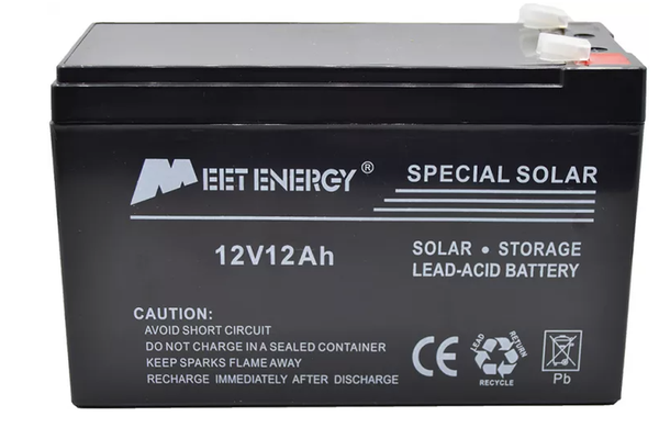 Acumulator pentru panou solar Meet Energy 12V 12Ah
