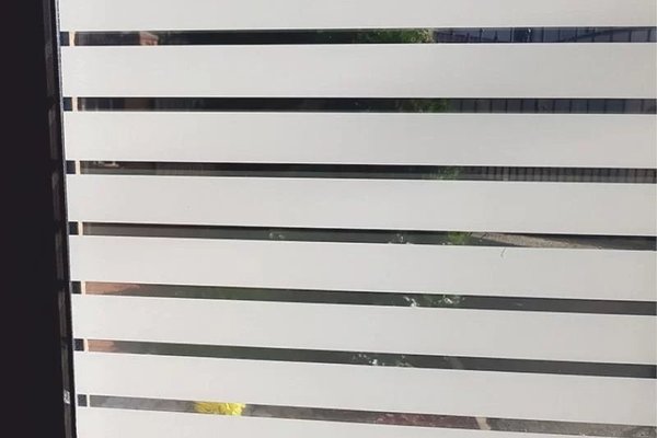 Folie statica mata pentru geam, 60x300cm, protectie vizuala si intimitate