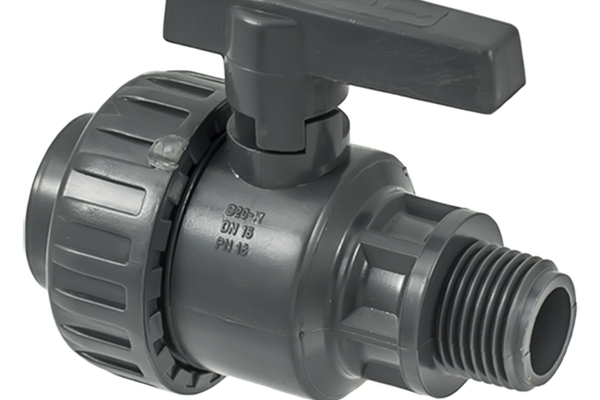 Astore Robinet PVC cu bila, seria 303, Dimensiune 3/4 ", Presiune 16 Bari