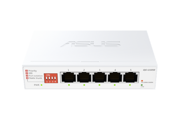 ASUS QG-U1050 Unmanaged Switch cu Porturi Ethernet de 2.5G