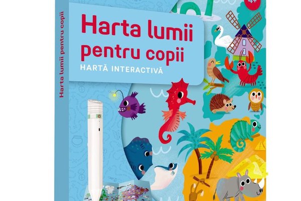 Harta Interactiva Raspundel Istetel - Explorarea Lumii pentru Copii