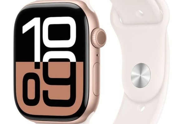 Apple Watch Series 10 2024, GPS, Aluminium 46mm N/A Rose Gold Foarte bun