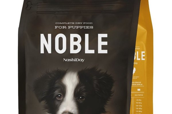 NashiDay Noble Hrana Uscata pentru Catei cu Pui si Orez, 10 kg