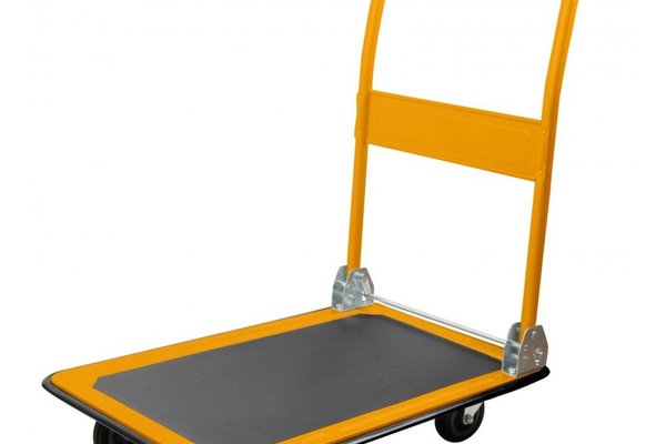 Carucior de mana pliabil cu platforma max. 300 kg