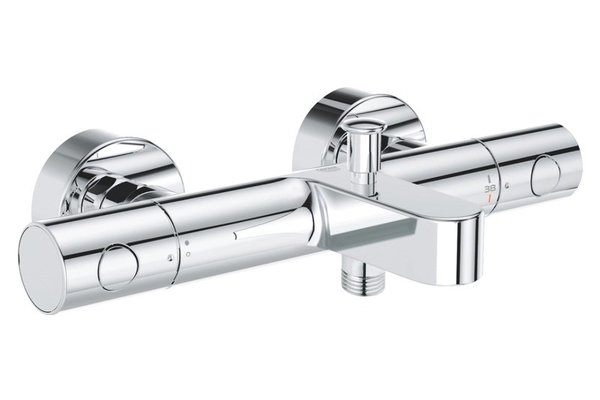 Baterie cada/dus Grohe Grohtherm 800 Cosmo ,termostat,crom,montare perete-34766000