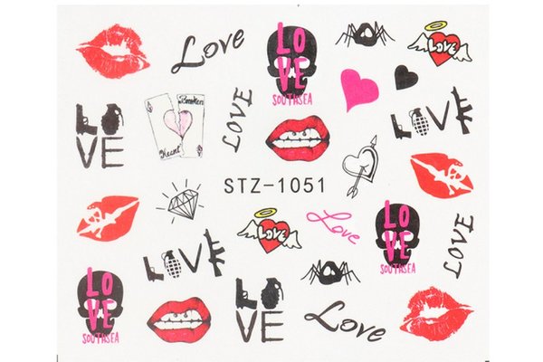 Tatuaj decor unghii STZ-1051