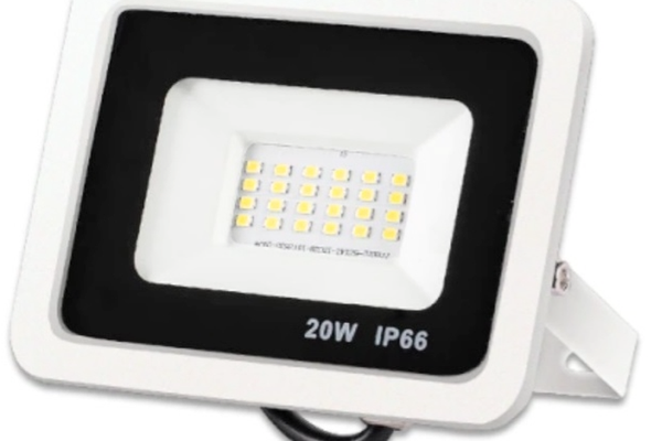 Proiector LED 20w IP66, ALB, 220V pentru exterior