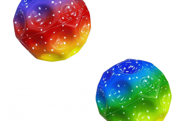 Minge saritoare Rainbow - Multicolora si Elasticitate Ridicata