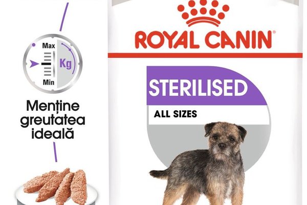 Royal Canin Sterilised Adult hrana umeda caine sterilizat (pate), 85 g
