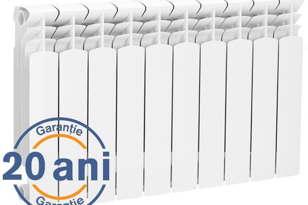 Radiator din aluminiu Fornello G350F, 10 elementi, inaltime de montaj 350 mm