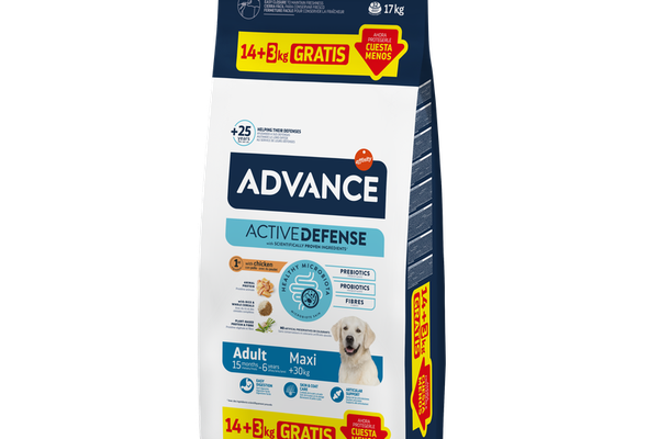 Advance Dog Maxi Adult, 14+3 kg