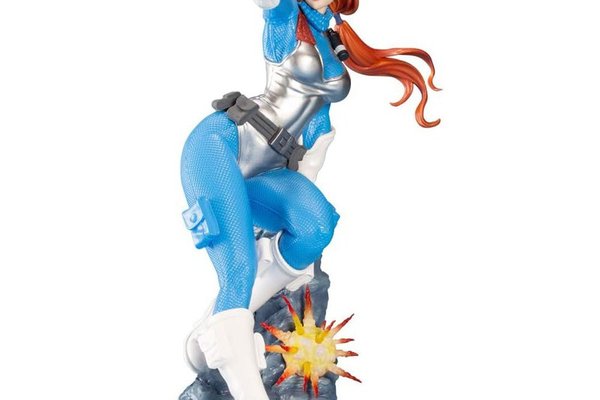 Figurina G.I. Joe Bishoujo PVC 1/7 Scarlett 25th Anniversary Sky Blue Color Ver 23 cm