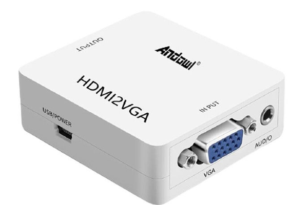 Convertor HDMI la VGA 4K cu audio Q JC144