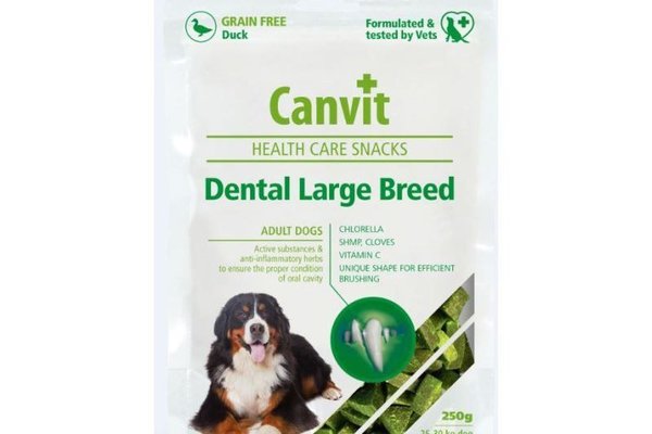 Canvit Health Care Dental Snack Large Breed, 250 g