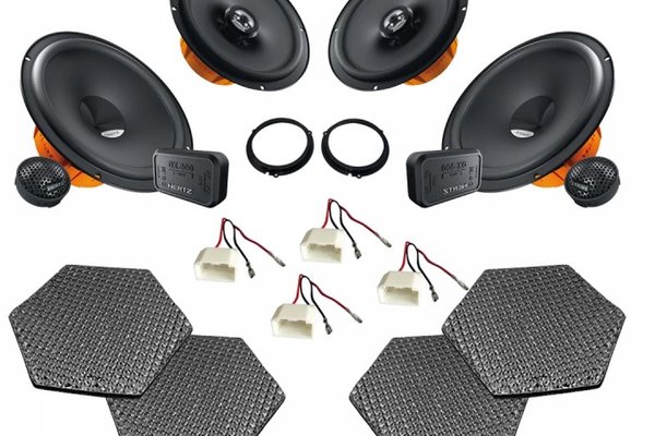 Pachet difuzoare auto Hertz Dieci dedicat Ford Focus (2011-2018)