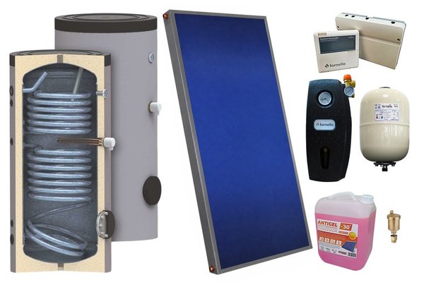 Sistem Solar Presurizat Sunsystem PK SL FP 2.0 cu Boiler SON 150 l