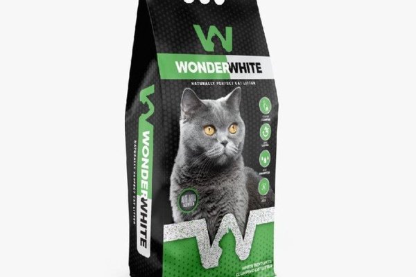 Asternut Pisica WONDERWHITE 5 kg cu aroma de Aloe Vera