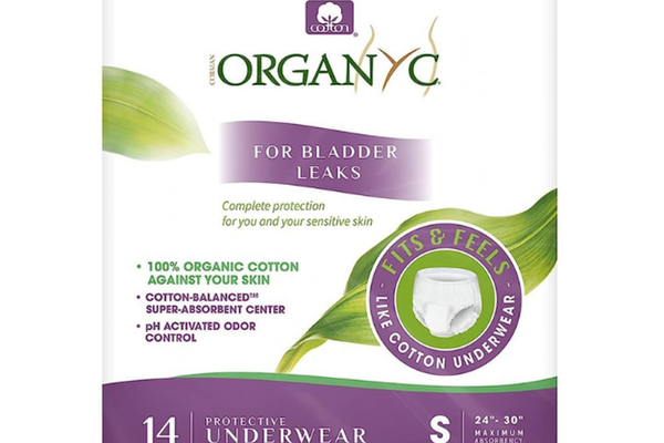 Lenjerie intima de protectie pentru incontinenta urinara, 14 bucati, marimea M, Organyc